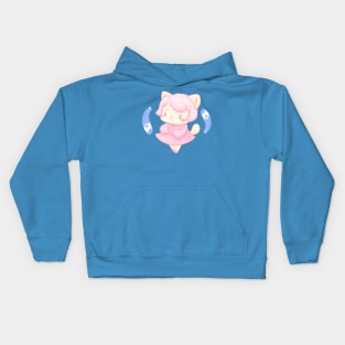 Cat girl - children's day fish in japan - Kawaii aesthetic Kids Hoodie